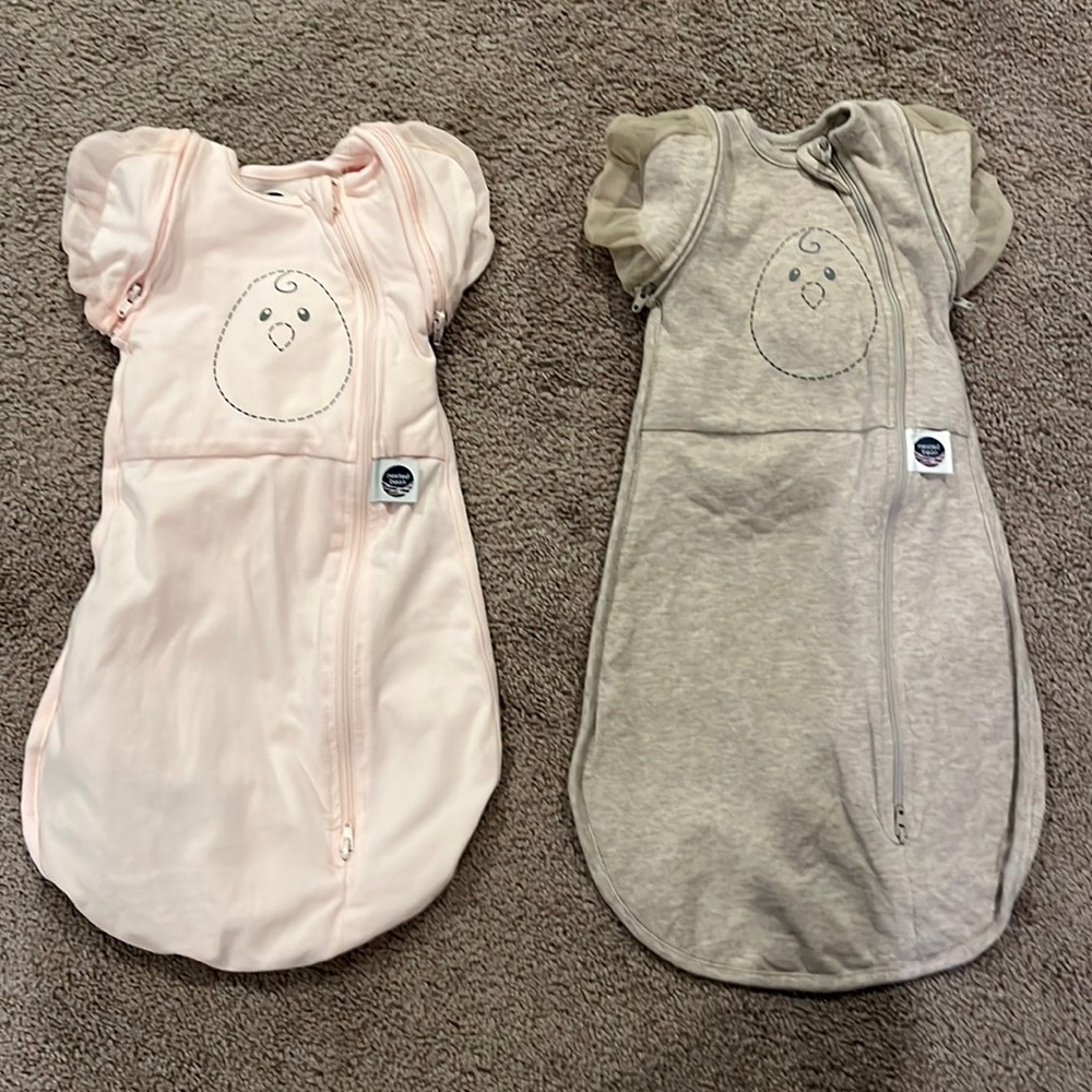 Nested bean swaddle sleep sack - newborn (0-3m)